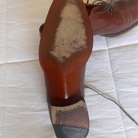Cobbler Union “Richard V” brown cap toe shoes size 8.5 UK, US 9.5 main image 11